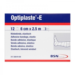 [BDF0094] OPTIPLASTE-E Αυτοκόλλητος Ελαστικός Επίδεσμος (12) BSN (6 εκ)