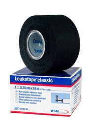 [BSN76189] Mitteelastne kleepsideme LEUKOTAPE CLASSIC COLOR BSN (Must)