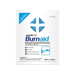 [BS2020] BURNAID Burn Gel-verband (20 cm, 20 cm, Vierkant)