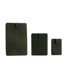 [CH79967] ELECTRODOS DE GOMA 4 x 6cm (1) (6cm, 8cm)