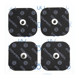 [CX602176] ÉLECTRODES SNAP 5x5cm (4) COMPEX (5 cm, 4 unités, Carré, 1 SNAP)