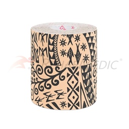 [DT075051] Nastro dinamico tatto nero biomeccanico (7,5 cm)