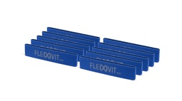 [FXV41105] Zestaw 10 opasek elastycznych MINI FLEXVIT (Niebieski, Mocny)