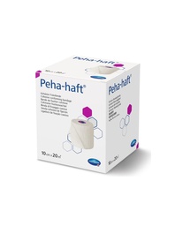 [HT932435] Venda Cohesiva Elástica de Fijación PEHA-HAFT HARTMANN (Blanco, 10cm, 20m)