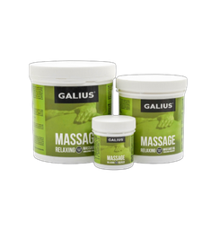 [GAL846] GALIUS PRO relaksējošās masāžas cietā eļļa (100 ml)