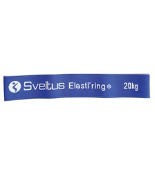 [SV0156] Nastro Circolare in Tessuto Elastico ELASTI'RING SVELTUS (Blu, 6 cm, 20Kg)