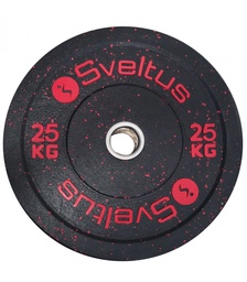[SV1624] BUMPER SVELTUS Olympic Disc (10cm, 25Kg)