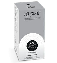 [A1014E] Ace de electroterapie APS fără tub de ghidare AGUPUNT (Cutie cu 100 de ace) (30 mm, 0,32 mm)