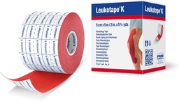 [BDF0154RD] LEUKOTAPE K BSN Kineziologinis tvarstis (Raudona)