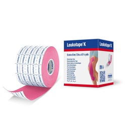 [BDF0154PK] LEUKOTAPE K BSN kinesioloogiline side (Roosa)