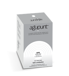 [A1013E] Ace de electroterapie APS fără tub de ghidare AGUPUNT (Cutie cu 100 de ace) (40 mm, 0,30 mm)
