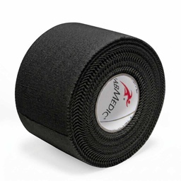 [RMV0231001] Benda adesiva anelastica ATHLETIC TAPE TEAM COLORS (Nero)