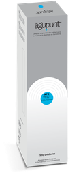 [A1047PT] APS SAFETY TUBE Ihla s vodítkom (100) AGUPUNT (azul celeste, 100 mm, 0,30 mm)