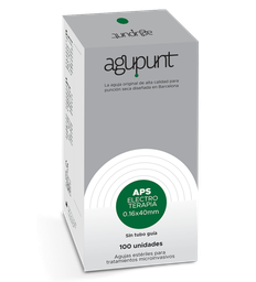[A1011E] Ace de electroterapie APS fără tub de ghidare AGUPUNT (Cutie cu 100 de ace) (40 mm, 0,16 mm)
