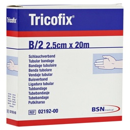 [BSN02192] TRICOFIX BSN expandeerbaar buisvormig katoenen verband (B, 2,7 cm, 20m)