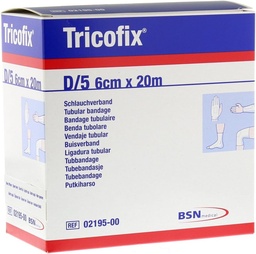 [BSN02195] TRICOFIX BSN expandeerbaar buisvormig katoenen verband (D, 6,2cm, 20m)