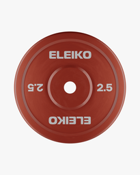 [3060730-01] ΔΙΣΚΟΣ ΤΕΧΝΙΚΗΣ ΑΡΣΗΣ ΒΑΡΩΝ ELEIKO 5kg (το κόκκινο, 2,5 κιλά)