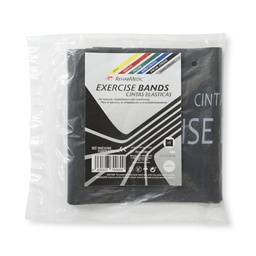 [RME101505] Ατομική ελαστική ταινία 1,5m EXERCISE BAND REHABMEDIC (Μαύρος, Ειδικό Φρούριο)