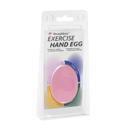 [RME162011] Uova per esercizi per le mani ESERCIZIO UOVO PER MANO RIABILITANTE (Rosa, Extra morbido)