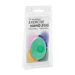 [RME162013] Handtrainer Eier ÜBUNG HANDEI REHABMEDIC (Grün, Halb)