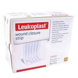 [72740-01] Doos met Leukoplast-wondsluitingsstrips (50 enveloppen) (3mm, 75 mm)