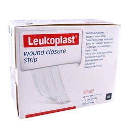 [72740-04] Doos met Leukoplast-wondsluitingsstrips (50 enveloppen) (12mm, 100 mm)