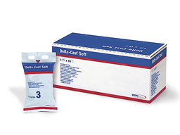 [72708-32] DELTA-CAST Zacht BSN semi-rigide synthetisch verband (Doos van 10 rollen) (Wit, 10 cm, 3,6 m)