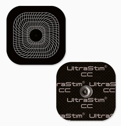 [SNC2020] ULTRASTIM SNAP CC-elektroden (compatibel met Compex) (5 cm, 4 eenheden, Vierkant)