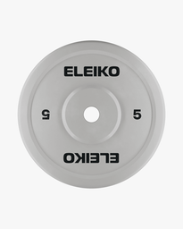 [RMZ10399] DISCO DE TÉCNICA DE PESO ELEIKO 5kg (Branco, 5Kg)