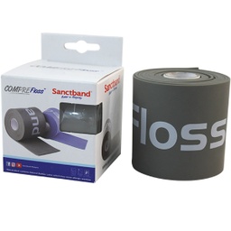 [SNB03724] Large bande de compression 7,5 cm x 2 m FLOSSBAND (Gris, 4)