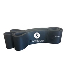 [SV0575] SVELTUS latex krachtband (Zwart, 6,5 cm, 540g)