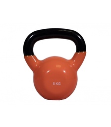 [SV1151K] SVELTUS Vinyl Kettlebell (Naranja, 8Kg)