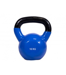 [SV1153K] SVELTUS Vinyl Kettlebell (Plava, 16 kg)
