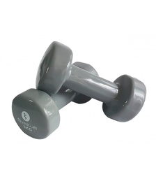 [SV1183] Mancuernas Epoxy SVELTUS (Gris, 18cm, 3Kg)