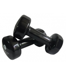 [SV1185] Mancuernas Epoxy SVELTUS (Negro, 20cm, 5Kg)