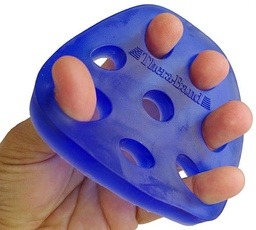 [TB11964] Exercitador de mão HAND XTRAINER THERA-BAND (Azul, Metade)