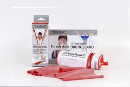 [TB12193] Ritssluiting tas thera-band (Rood, Half)