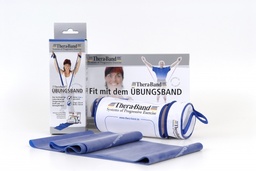 [TB12195] Zippered Bag Thera-Band (Blue, Extra strong)