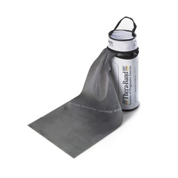 [TB12196] Sacca con cerniera Thera-band (Nero, Forte speciale)