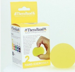 [TB12288] Ballon à main THERA-BAND HAND EXERCISER (Jaune, Doux)