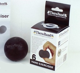 [TB12292] Ballon à main THERA-BAND HAND EXERCISER (Noir, Forteresse spéciale)