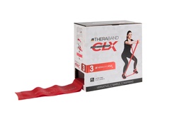 [TB12779] CLX THERA-BAND elastic Consecutive Loops 22m (Red, Half)