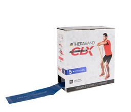 [TB12781] CLX THERA-BAND elastic Consecutive Loops 22m (Blue, Extra strong)