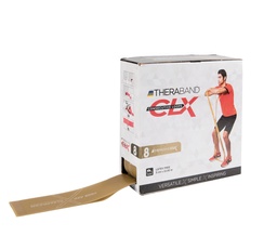 [TB12784] CLX THERA-BAND elastic Consecutive Loops 22m (Gold, Maximum Resistance)