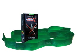 [TB13221] Fasce elastiche 2,5m CLX THERA-BAND (Verde, Forte)