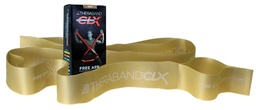 [TB13225] Gummibänder 2,5 m CLX THERA-BAND (Gold, Maximaler Widerstand)