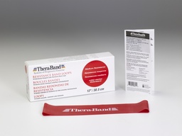 [TB20821] Faixas Elásticas THERA-BAND LOOP (Vermelho, 30,5 cm, Metade)