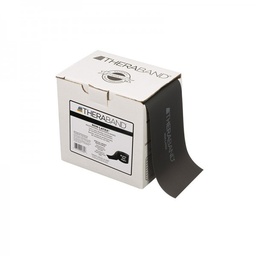 [TB50364] Latexvrije elastische banden 22,9 m THERA-BAND (Zwart, Speciaal fort)