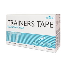 [TT02] Bandaj adeziv inelastic TRAINERS TAPE REHABMEDIC (3,75 cm, 32 de unitati)